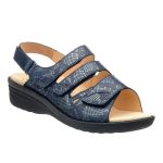 Женские сандалии "HERA" (т.синий) р.36