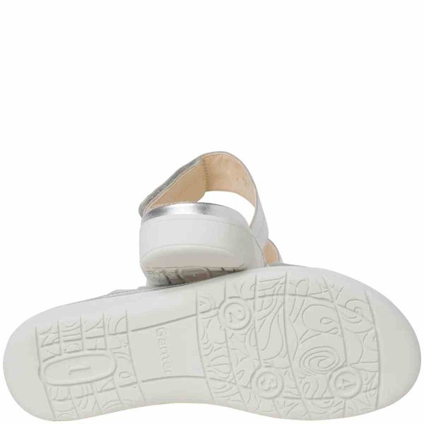 Ортопедичні шльопанці Gina, срібний (арт. 9-20 0110 7600), Ganter (Австрія)