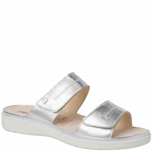 Ортопедичні шльопанці Gina, срібний (арт. 9-20 0110 7600), Ganter (Австрія)