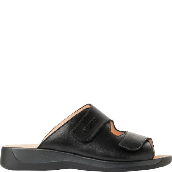 Ортопедичні шльопанці Monika, чорний (арт.9-20 2501 0100), Ganter (Австрія)