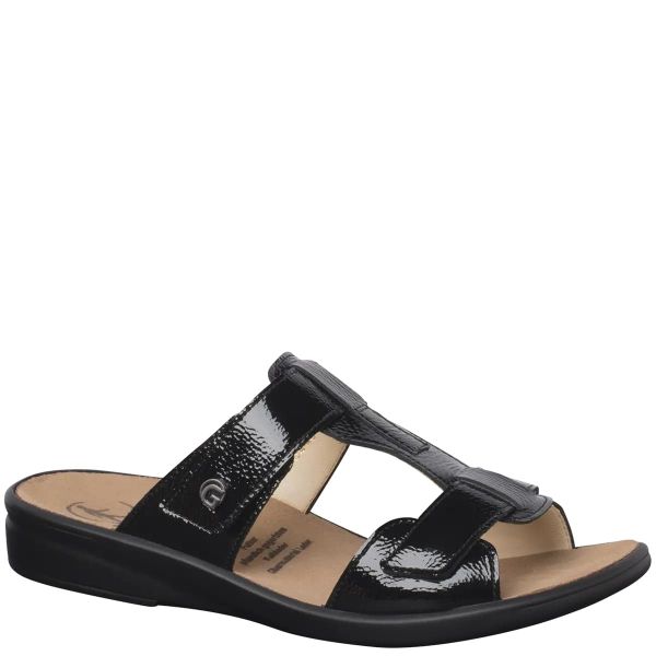 Ортопедичні шльопанці Sonnika, чорний (арт.9-20 2844 0100), Ganter (Австрія)