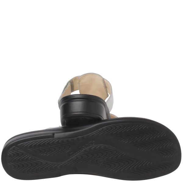 Ортопедичні шльопанці Sonnika, срібний/перламутр (арт.9-20 2840 7600), Ganter (Австрія)