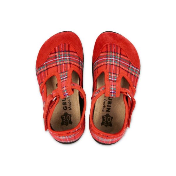 Ортопедичні капці домашні дитячі Corona, червоний, 188246, Grubin (Сербія)