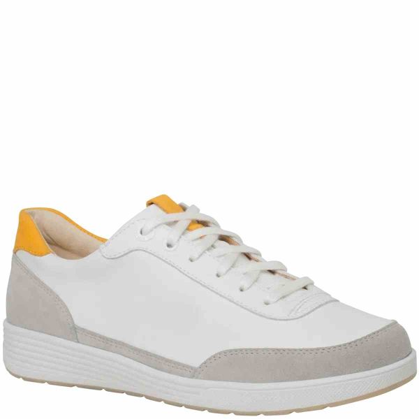 Ортопедичні жіночі кросівки Gerda, молочний/св.сірий (арт.9-20 8011 0667), Ganter (Австрія) Ортопедичні жіночі кросівки Gerda, молочний/св.сірий (арт.9-20 8011 0667), Ganter (Австрія)