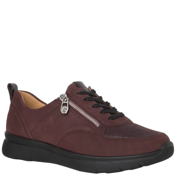 Ортопедические женские кроссовки Kira, бордовый (арт.0-20 9226 4200), Ganter (Австрия)