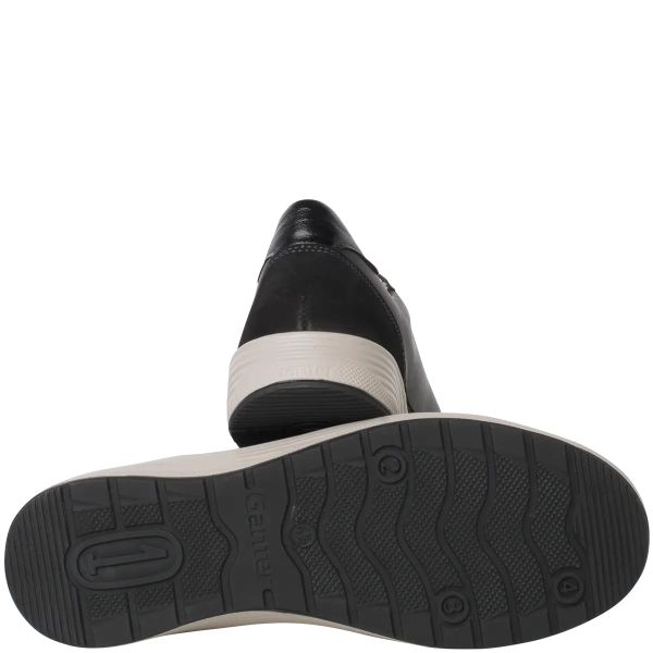 Ортопедичні жіночі мокасини Gerda, чорний (арт. 0-20 8017 0100), Ganter (Австрія)