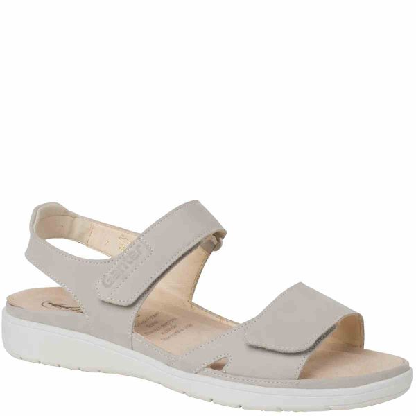 Ортопедичні жіночі сандалі Gina, св.сірий (арт. 9-20 0122 6700), Ganter (Австрія) Ортопедичні жіночі сандалі Gina, св.сірий (арт. 9-20 0122 6700), Ganter (Австрія)