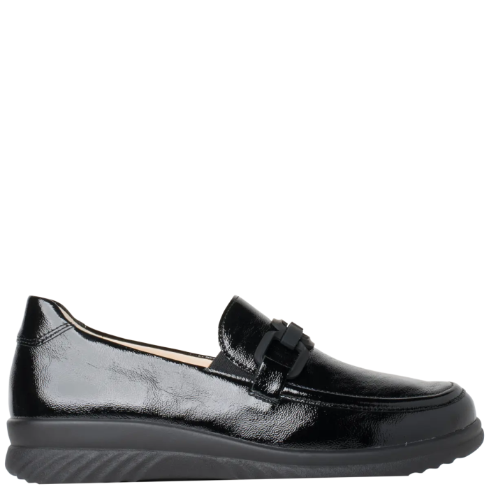 Ортопедичні жіночі туфлі Heike, чорний лак (арт.8-20 4534 0100), Ganter (Австрія) Ортопедичні жіночі туфлі Heike, чорний лак (арт.8-20 4534 0100), Ganter (Австрія)