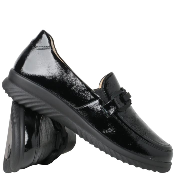 Ортопедичні жіночі туфлі Heike, чорний лак (арт.8-20 4534 0100), Ganter (Австрія) Ортопедичні жіночі туфлі Heike, чорний лак (арт.8-20 4534 0100), Ganter (Австрія)