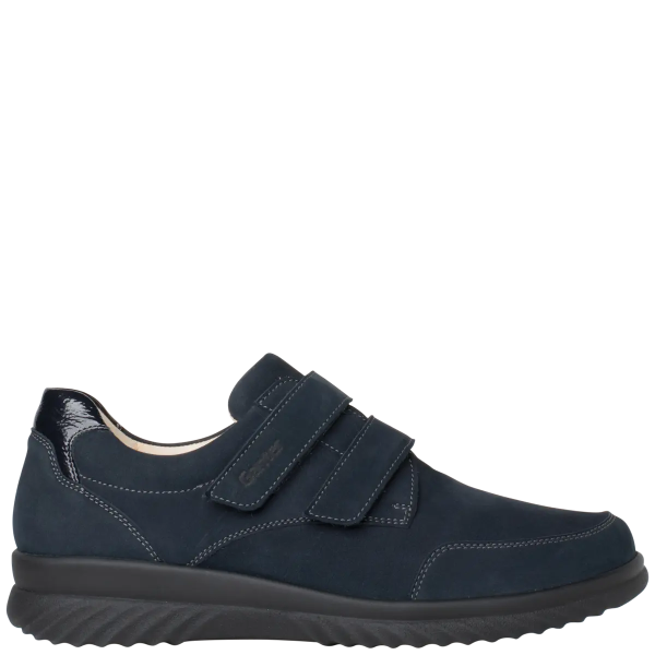 Ортопедичні жіночі туфлі Heike, т.синій/нубук (арт.8-20 4542 3000), Ganter (Австрія)