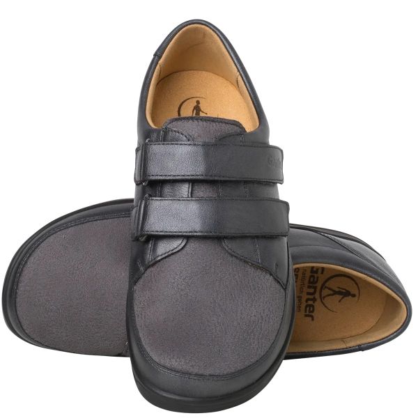 Ортопедичні жіночі туфлі Karin, антрацит (арт. 0-20 5760 6200), Ganter (Австрія)