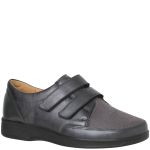 Ортопедичні жіночі туфлі Karin, антрацит (арт. 0-20 5760 6200), Ganter (Австрія)