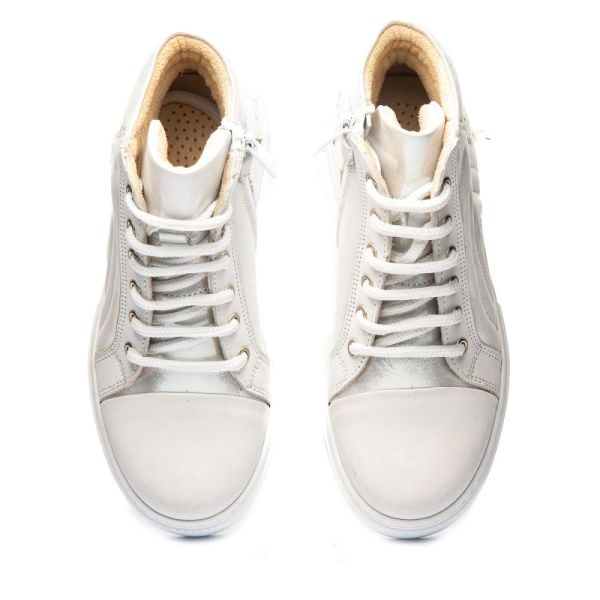 Ботинки профилактические детские, серебряные (арт. LEO-1314), THEO LEO (Турция)