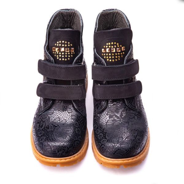 Черевики для дівчаток шкіряні (арт.LEO-1164) Theo Leo (Туреччина)