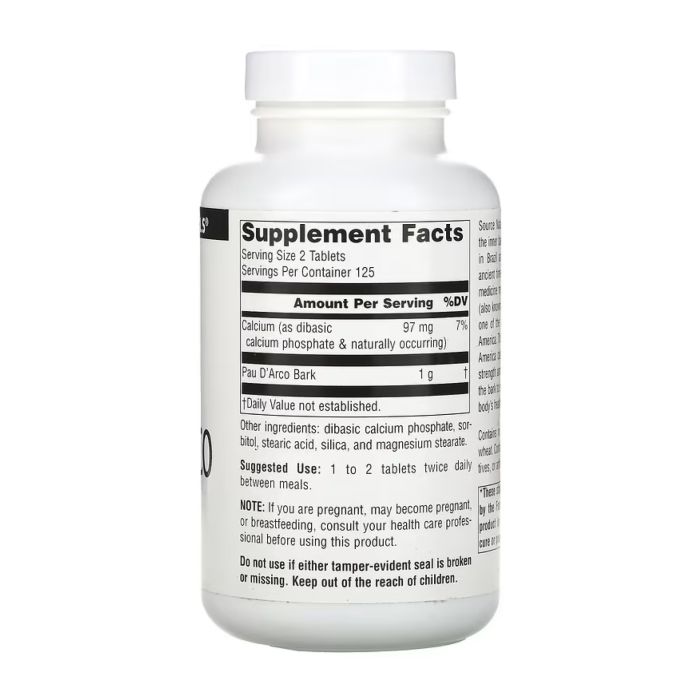 Pau D'Arco 500mg - 250 tabs