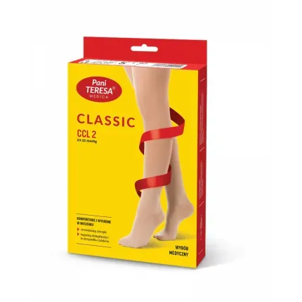 Гольфи 2 клас компресії 22-32 мм. рт. ст. Короткі відкритий мисок Pani Teresa Гольфи 2 клас компресії 22-32 мм. рт. ст. Короткі відкритий мисок Pani Teresa