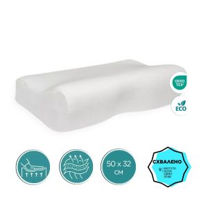 Подушка ортопедична з ефектом пам'яті OPO-119 Classic Ortomed 