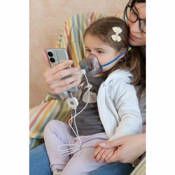 Портативный ультразвуковой ингалятор (небулайзер) для детей и взрослых ONE PRO MOBILE MESH RE 300912/01