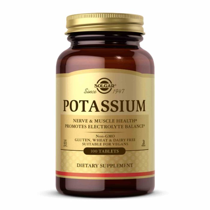 Potassium - 100 tabs Potassium - 100 tabs