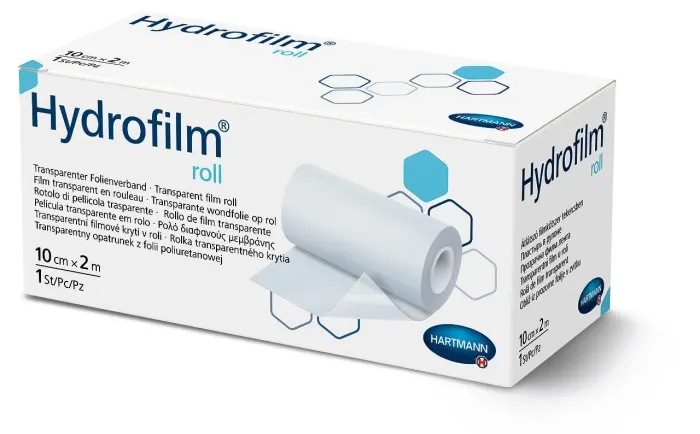 Пов’язка плівкова прозора Hydrofilm® Roll / Гідрофілм Ролл 10см х 2м 1шт