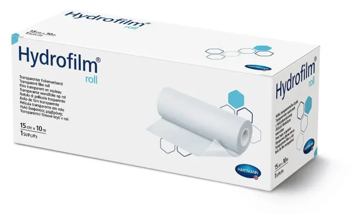 Повязка пленочная прозрачная Hydrofilm® Roll / Гидрофилм Ролл 15см х 10м 1шт