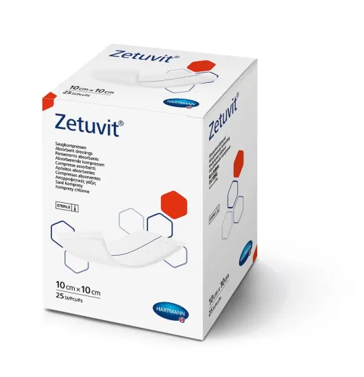 Повязка сорбционная Zetuvit® / Цетувит 10см х 10см 1шт