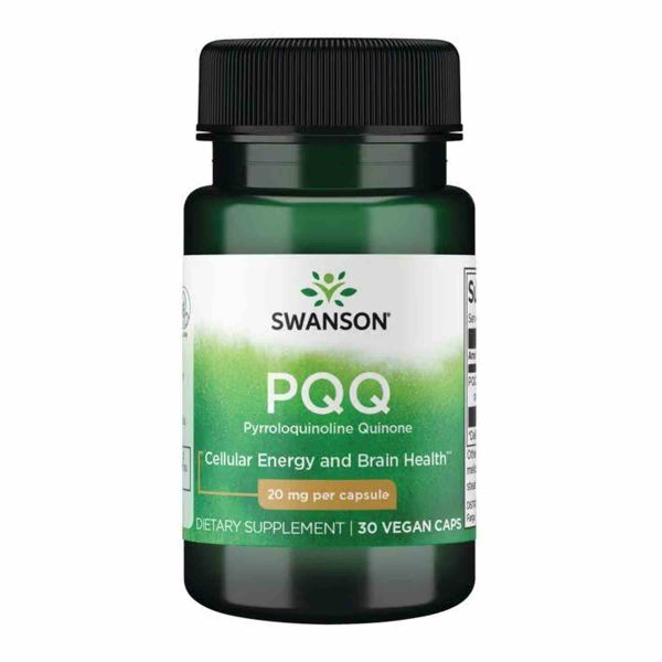 Антиоксидант Пирролохинолинхинон Swanson PQQ Pyrroloquinoline Quinone 20mg - 30 vcaps