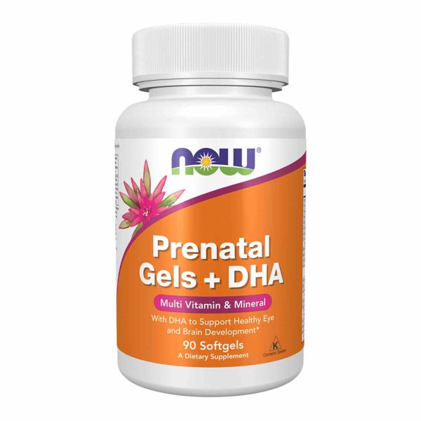 Prenatal Gels + DHA - 90 softgels