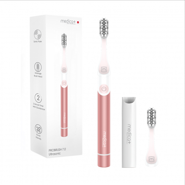 Звукова зубна щітка Medica+ ProBrush 7.0 Compact Pink Звукова зубна щітка Medica+ ProBrush 7.0 Compact Pink