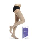 Панчохи компресійні з силіконовим фіксатором, серія Specialities Traditional, відкритий мисок, II клас компресії Sigvaris