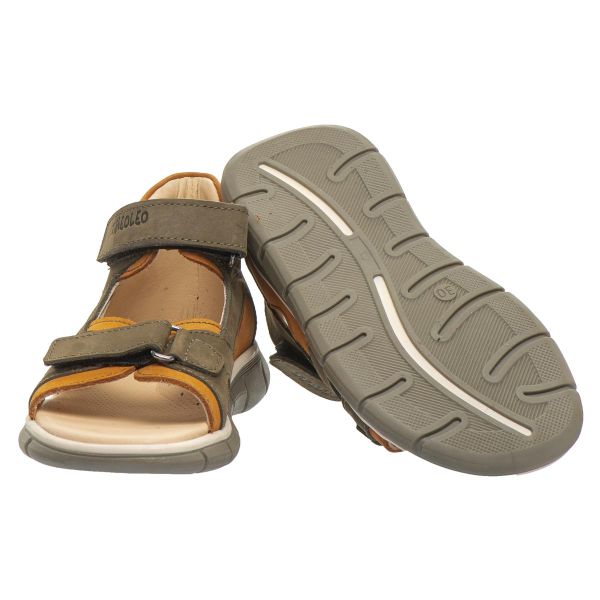 Профілактичні босоніжки для хлопчиків, хакі (арт. LEO-235 KH), THEO LEO (Туреччина)
