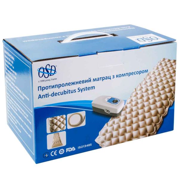 Комірчастий протипролежневий матрац з компресором OSD-F-103