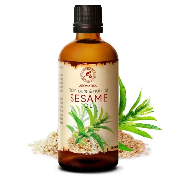 Рослинна олія сезамова (кунжутна) 100 мл Ароматика