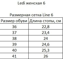 Сабо анатомічні LEDI Anatomic 609 (білий, 36)