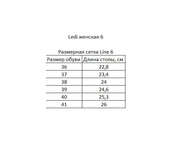 Сабо анатомічні LEDI Anatomic 635