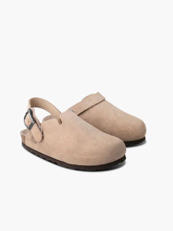 Сабо ортопедические детские Shetland, бежевый/велюр, G105935, TM Genuins (Испания)