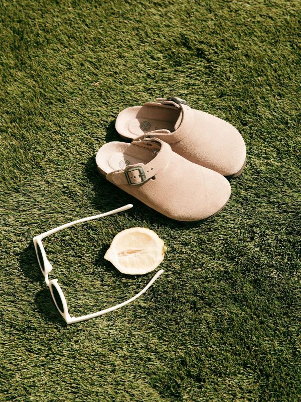 Сабо ортопедические детские Shetland, бежевый/велюр, G105935, TM Genuins (Испания)