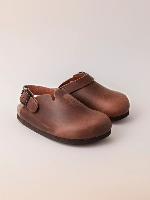 Сабо ортопедические детские Shetland, коричневый, G105932, TM Genuins (Испания)