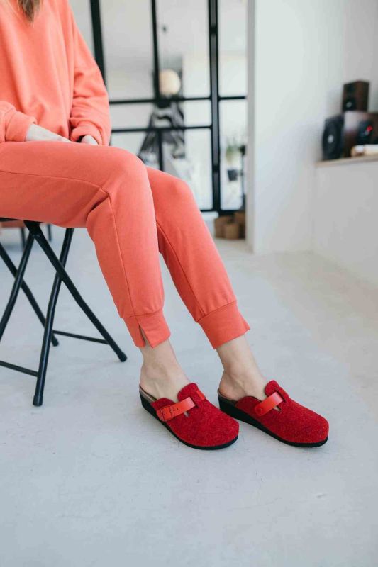 Сабо ортопедичні жіночі домашні Oxford, Grubin