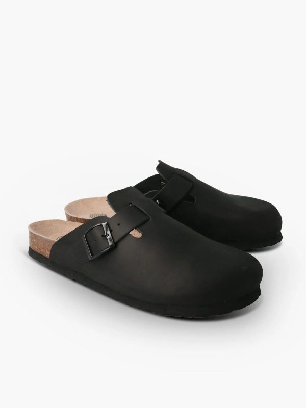 Сабо ортопедические мужские Riva, черный, G104397, TM Genuins (Испания)