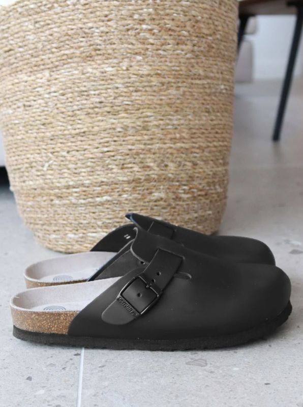 Сабо ортопедические мужские Riva, черный, G104397, TM Genuins (Испания)