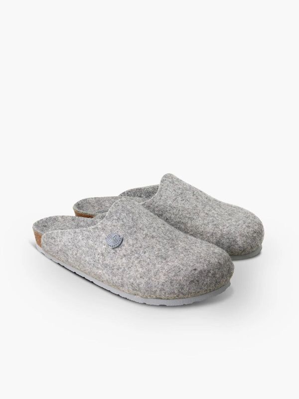 Сабо ортопедические женские Helsinki, серый, G106681, TM Genuins (Испания)