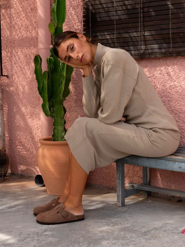 Сабо ортопедичні жіночі Riva, коричневий/велюр, G105785, TM Genuins (Іспанія)