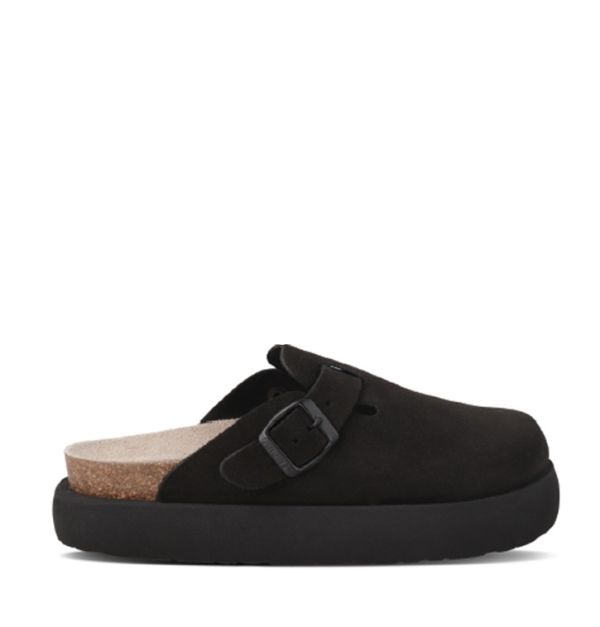 Сабо жіночі ортопедичні Riva, чорний/велюр, G106553, TM Genuins (Іспанія)