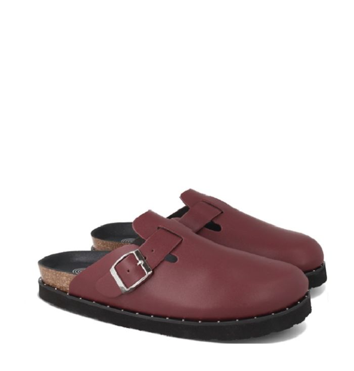 Сабо жіночі ортопедичні Riva Vegan, бордовий, G106639, TM Genuins (Іспанія)