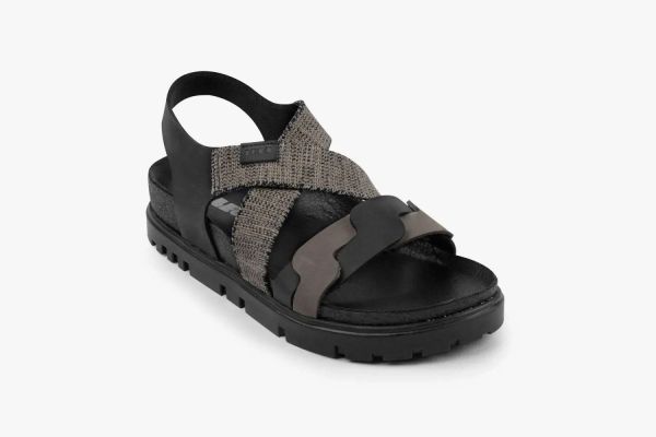 Сандалі ортопедичні жіночі, Leon 6301 чорні