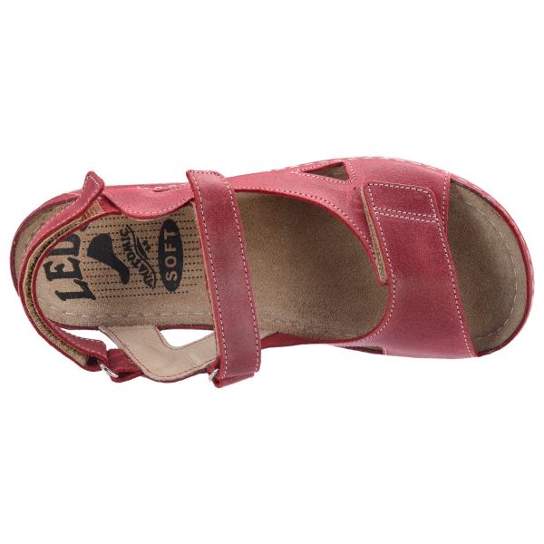 Сандалії анатомічні LEDI Anatomic 435 червоний