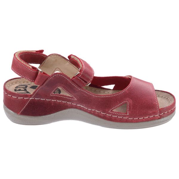 Сандалії анатомічні LEDI Anatomic 435 червоний