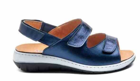 Сандалії анатомічні жіночі, т.синій/металік, (арт.2164), TM SoftMode (Туреччина) Сандалії анатомічні жіночі, т.синій/металік, (арт.2164), TM SoftMode (Туреччина)