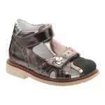 Сандалі ортопедичні для дівчинки, бронзовий/перламутр (арт.LEO-2748 COLOR), Theo Leo (Туреччина)